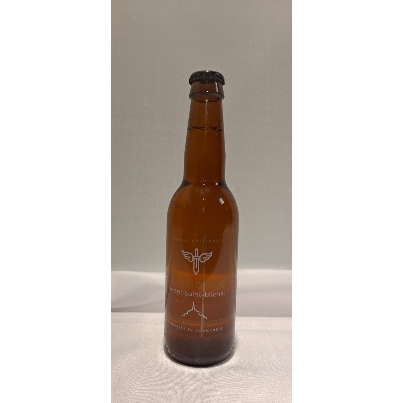 Bière Archange mont-st-michel blonde 33cl 6,5%vol bio