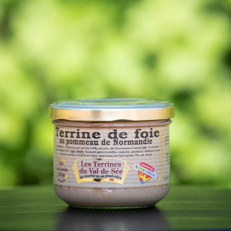Terrine de foie au Pommeau de Normandie 190g